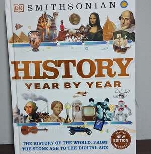 DK Smithsonian History Year by Year Hard Cover Book